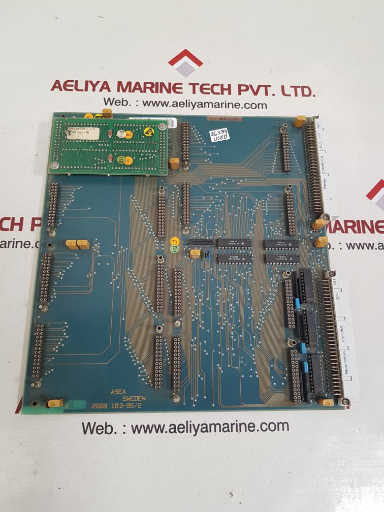 Abb dsmb 176 57360001-hx pc board 2668 182-95/2