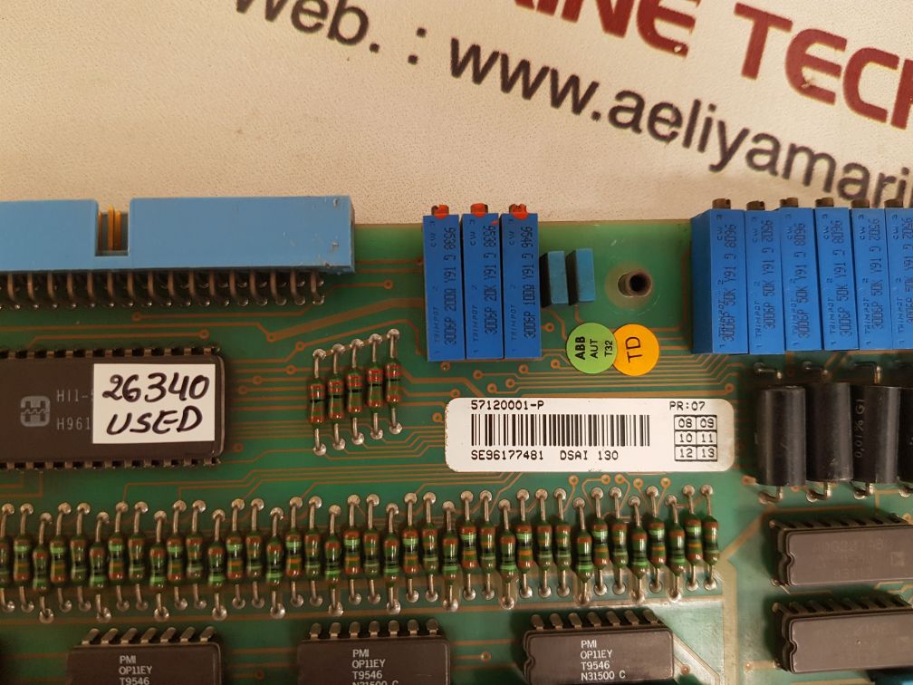 Abb dsai 130 57120001-p analog input board