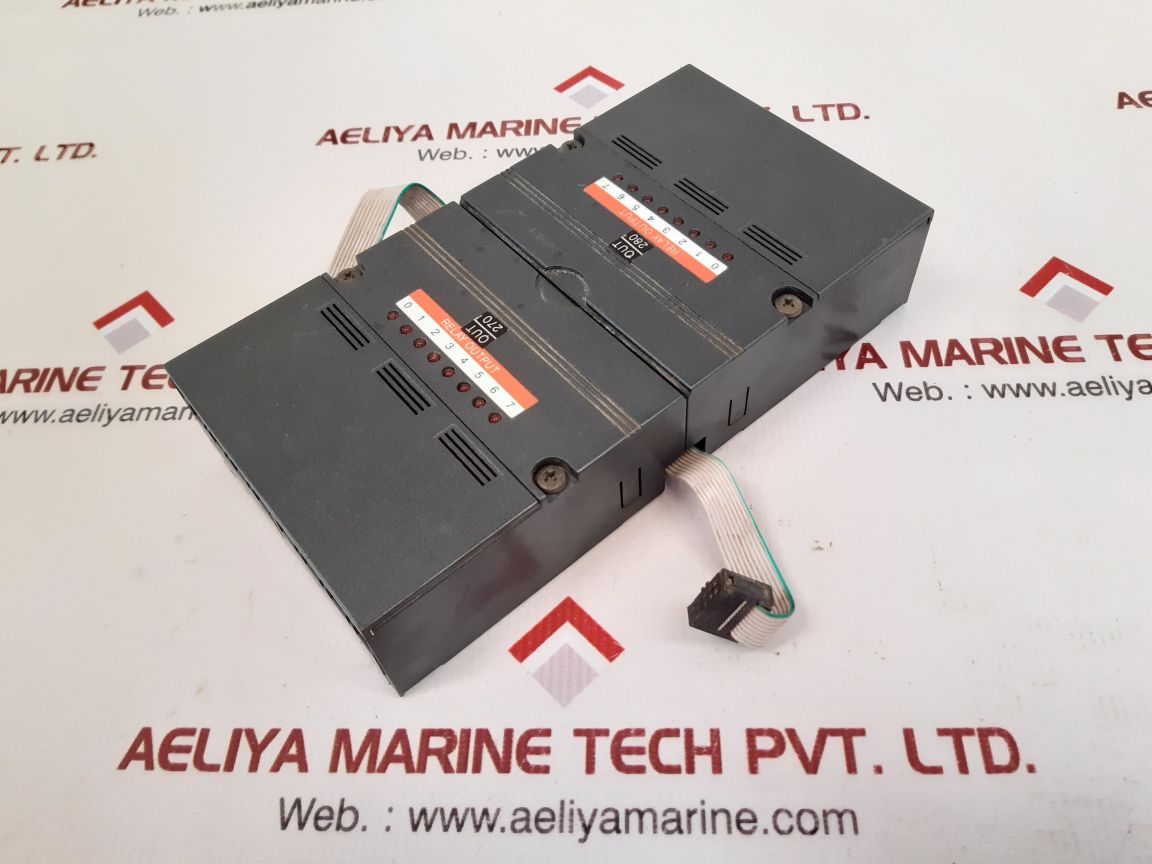 Idec izumi pfj-t081 8-relay output unit fa-1j
