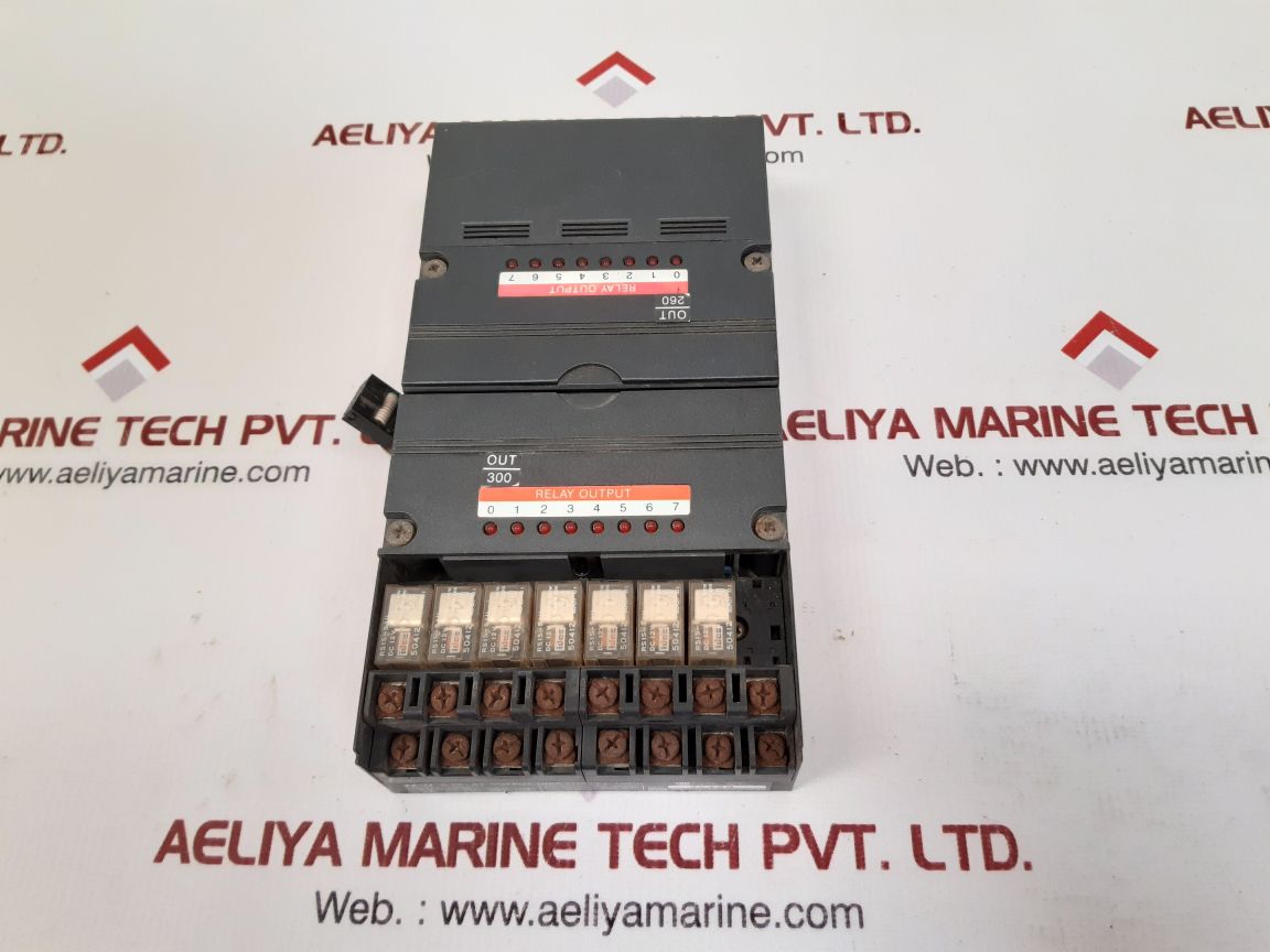 Idec izumi pfj-t081u 8-relay output unit fa-1j Used 
