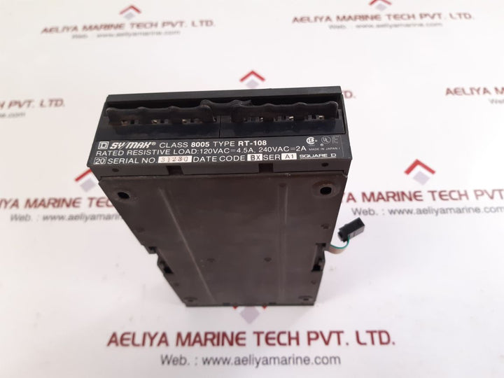 Idec izumi pfj-t081u 8-relay output unit fa-1j Used 