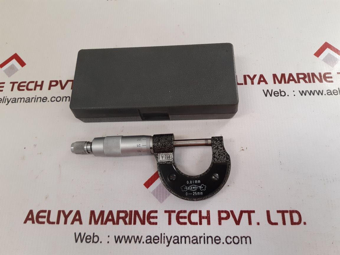 Kawai 0.01mm micrometer 0 – 25mm 
