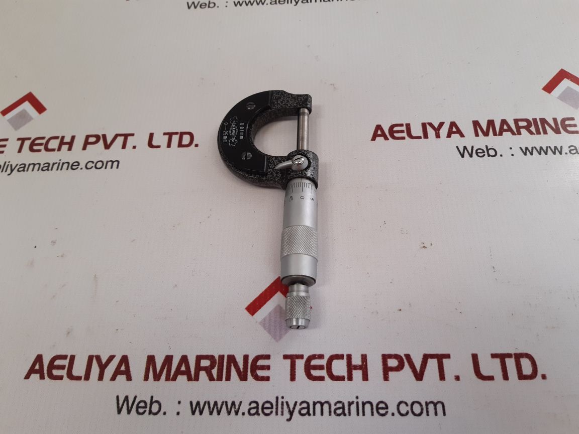 Kawai 0.01mm micrometer 0 – 25mm 
