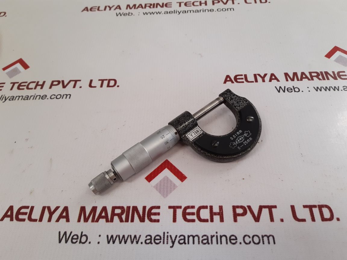 Kawai 0.01mm micrometer 0 – 25mm 
