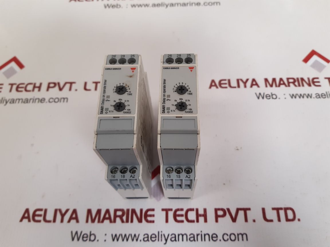 Carlo gavazzi daa01dm24 delay on operate timer used
