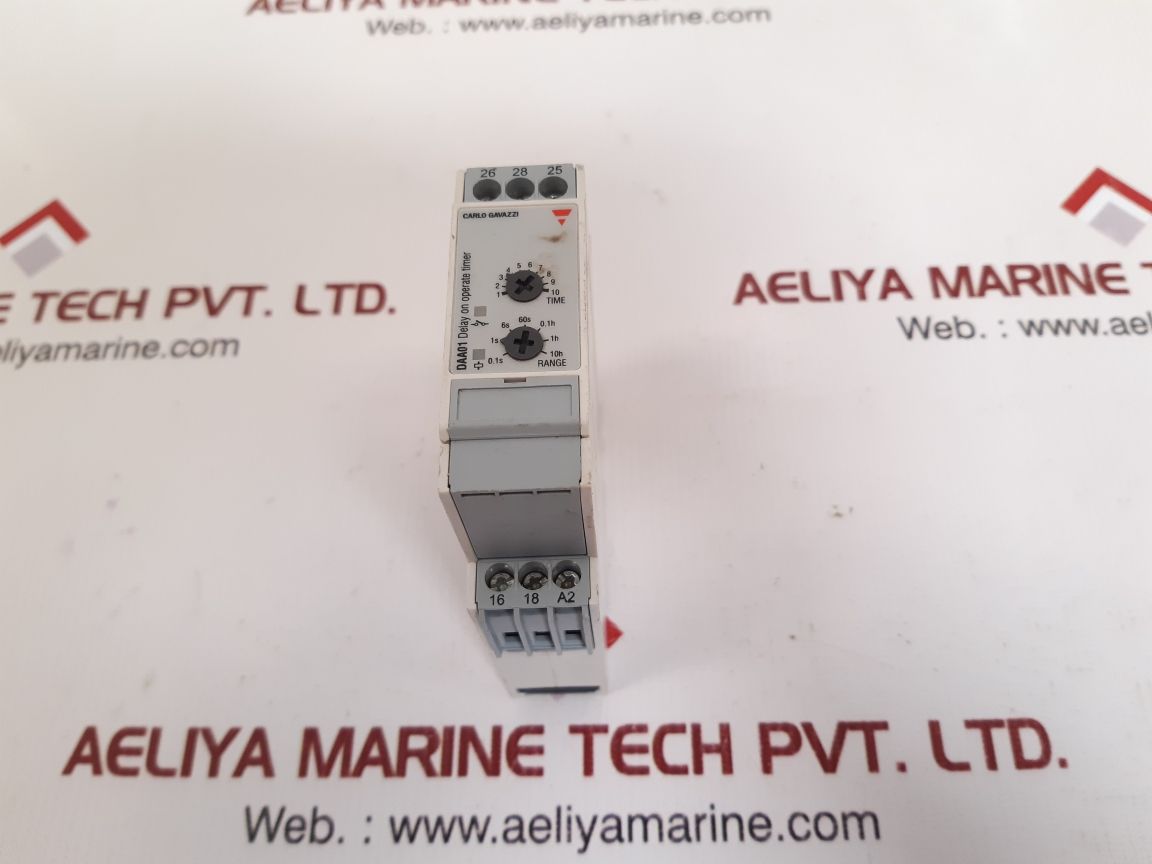 Carlo gavazzi daa01dm24 delay on operate timer used
