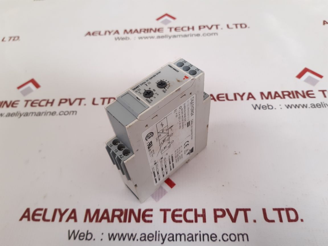 Carlo gavazzi daa01dm24 delay on operate timer used
