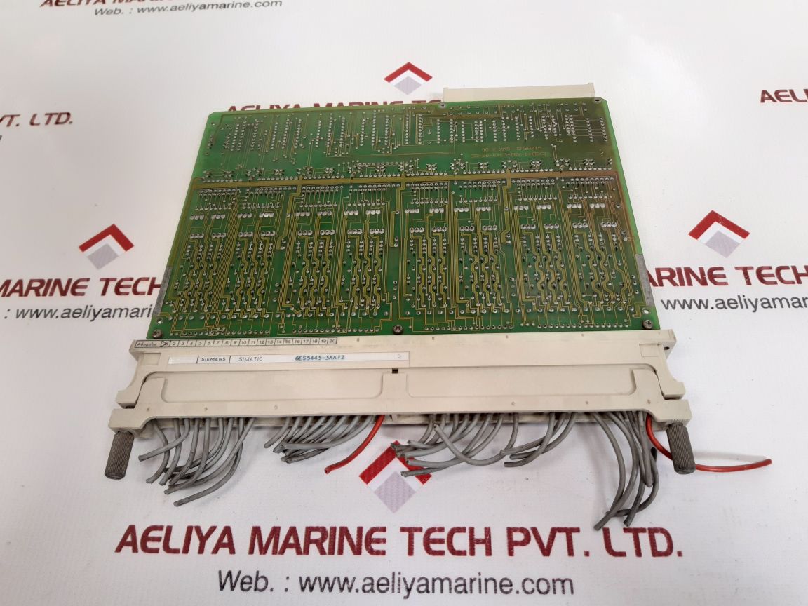 Siemens 6es5445-3aa12 digital output module used
