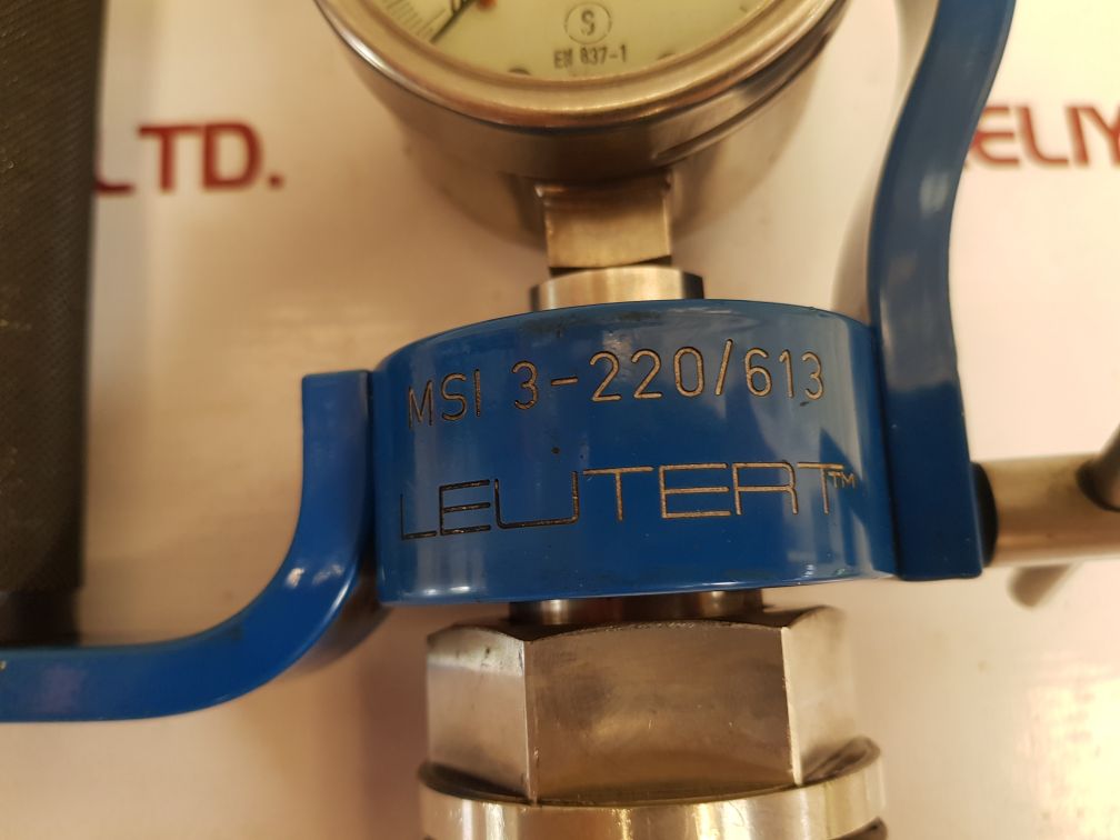Leutert msi 3-220/613 peak pressure indicator