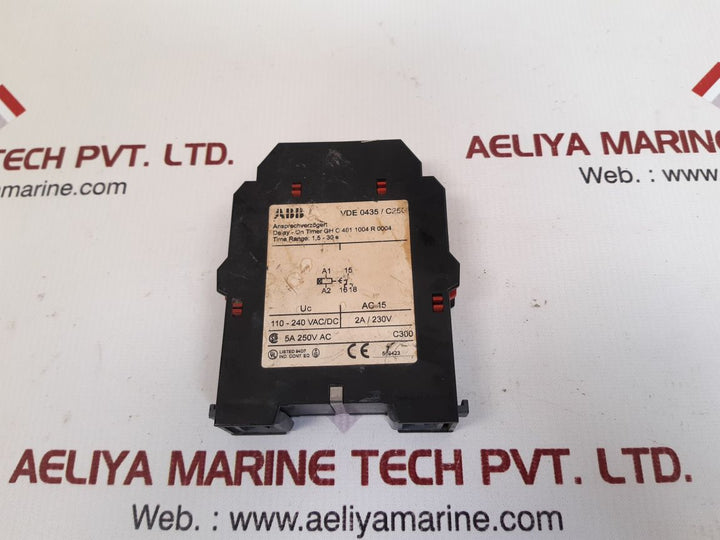 Abb vde 0435/c250 thermistor control unit 

