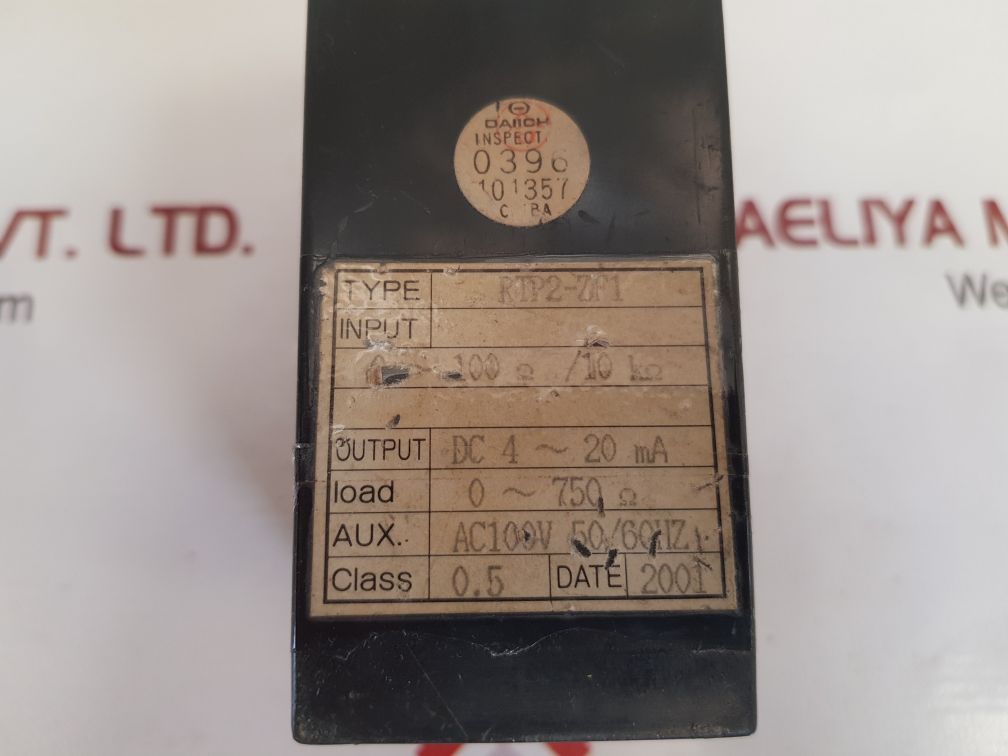 Daiichi rtp2-zf1 transducer