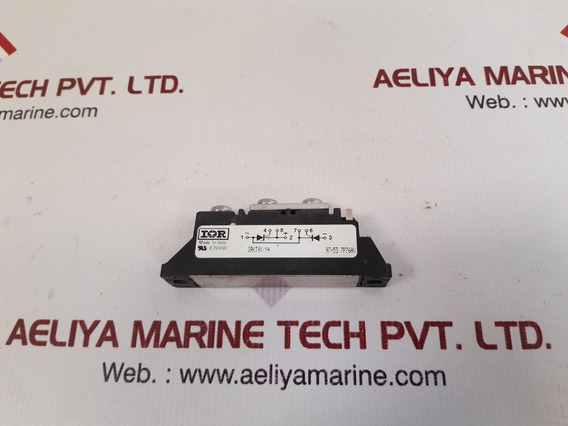 Ir irkt91/14 thyristor module
