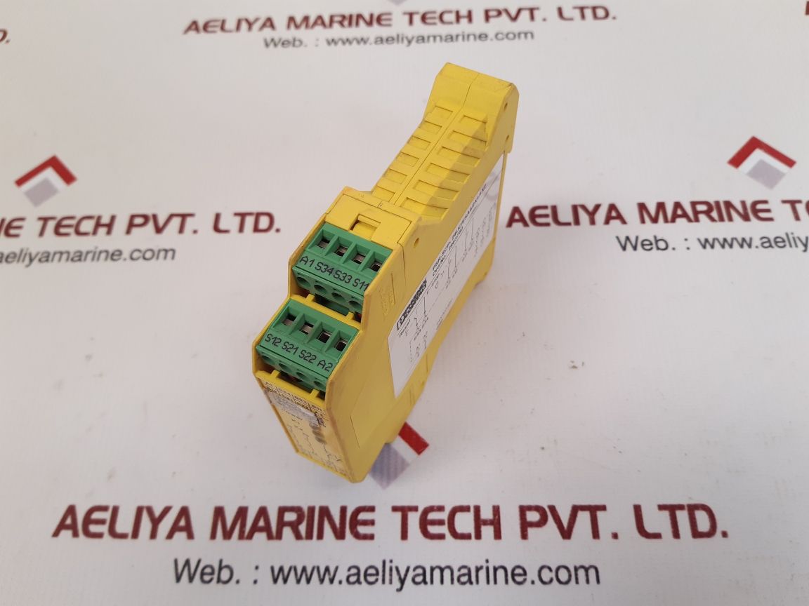 Phoenix contact psr-scp-24uc/esa4/2x1/1x2 safety relays