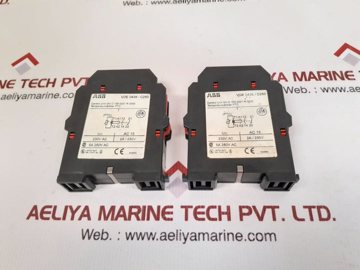 Abb gh c 105 0201 r 0002 temperature monitor ptc