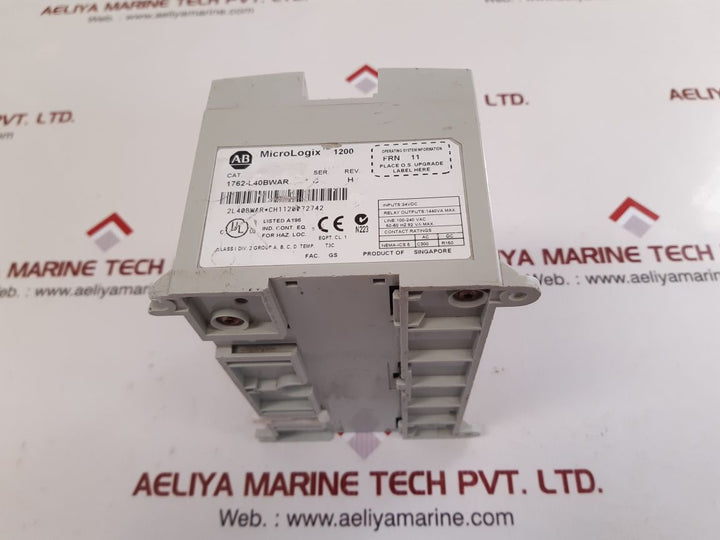 Allen-bradley 1762-l40bwar ser. c micrologix 1200 memory module
