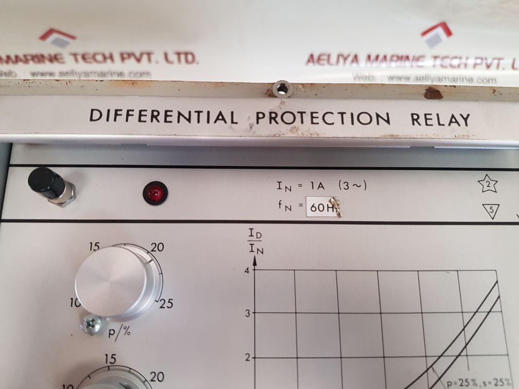 Stromberg spad 3g1 j6 differential protection relay