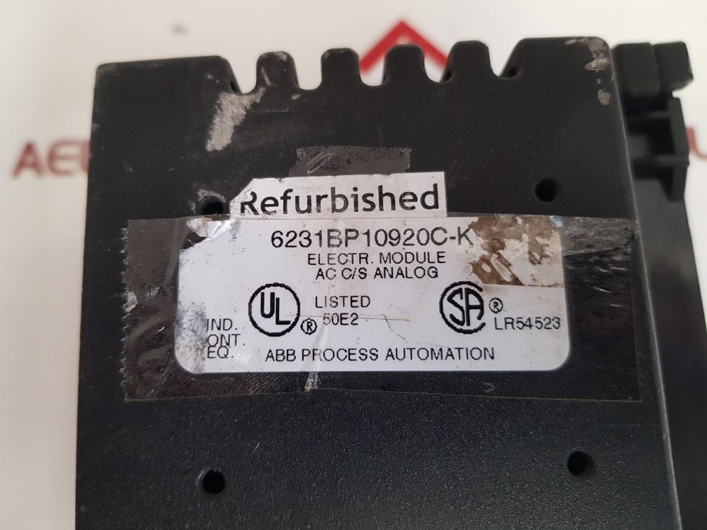 Abb 6231bp10930c-k terminal assembly mod 300