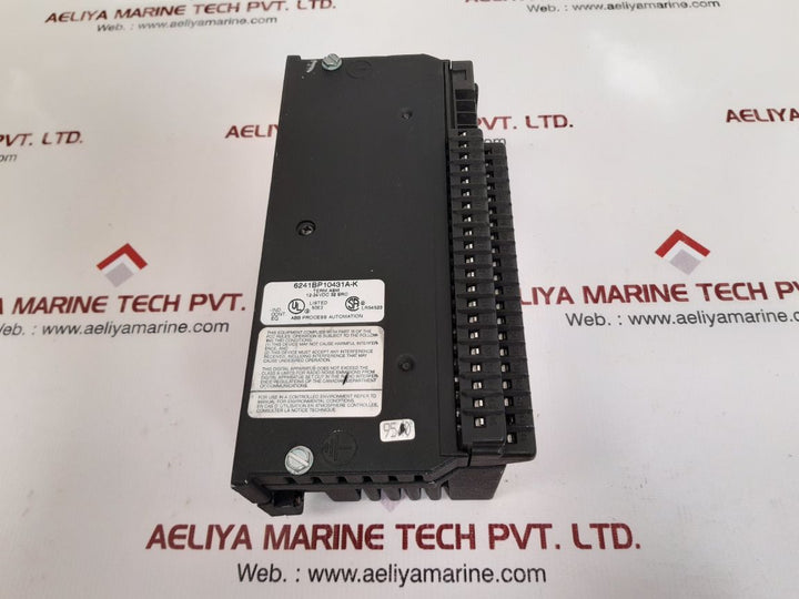 Abb 6241bp10431a-k terminal assembly i/o block taylor mod 300 6241bp10421a-n