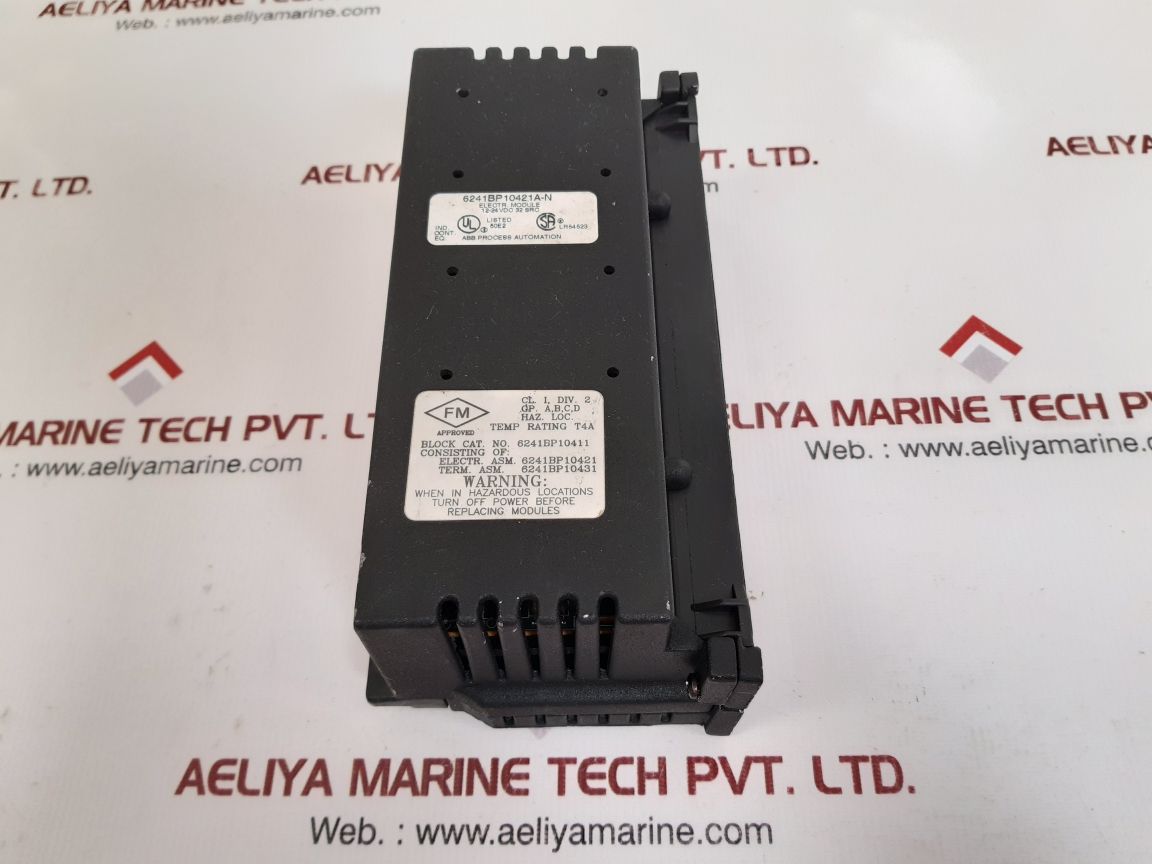 Abb 6241bp10431a-k terminal assembly i/o block taylor mod 300 6241bp10421a-n