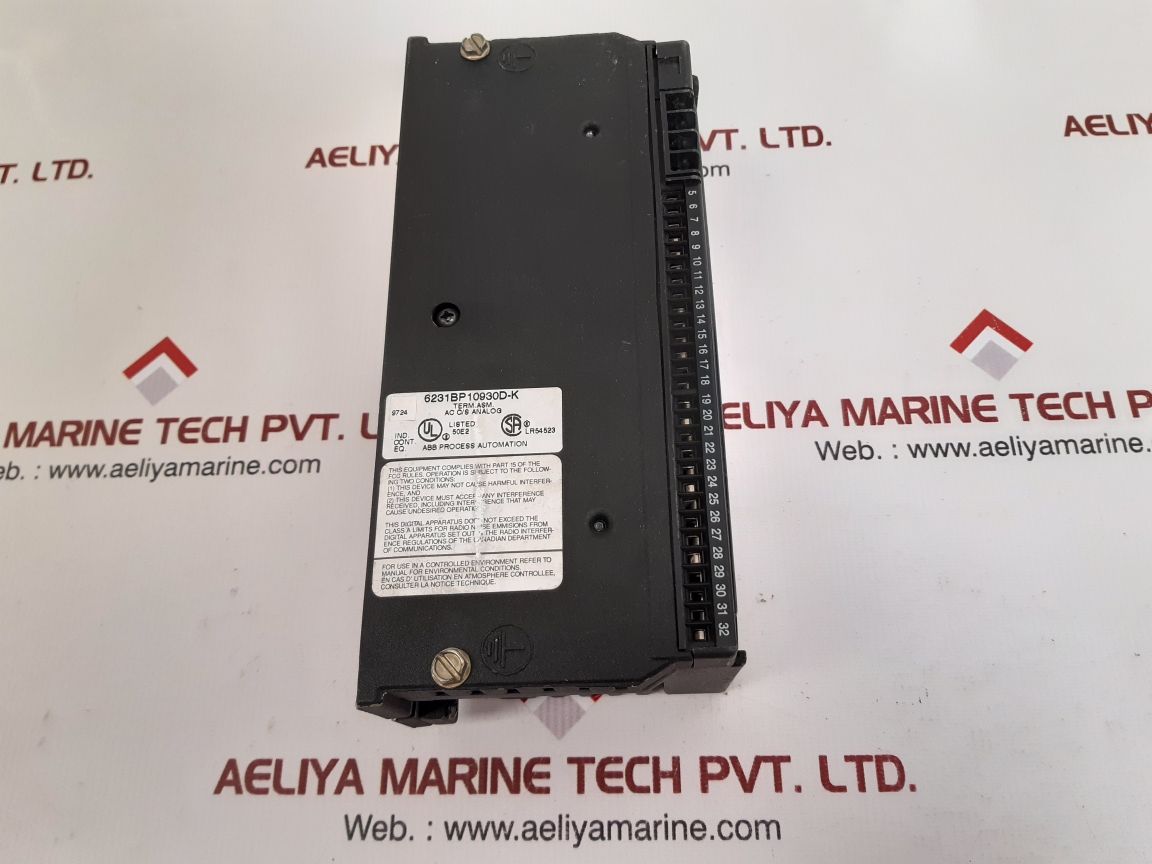 Abb taylor mod 300 analog module 6231bp10930d-k