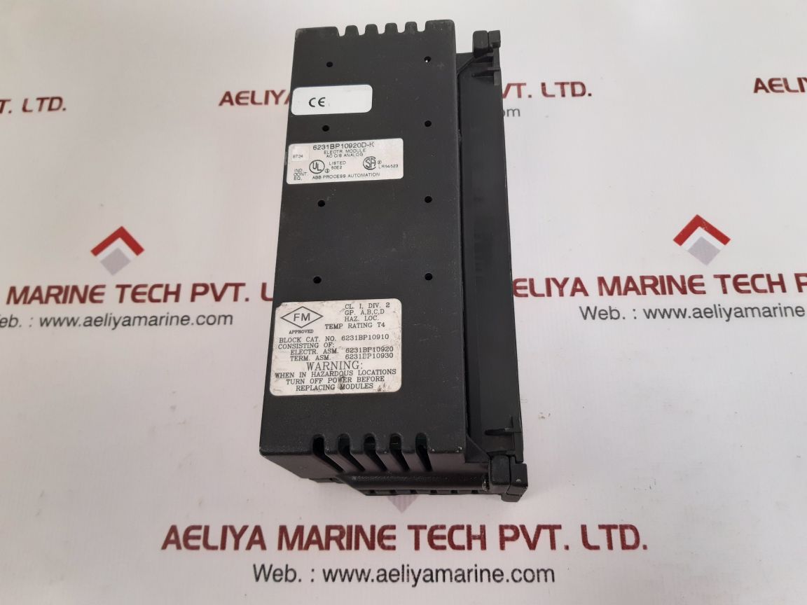 Abb taylor mod 300 analog module 6231bp10930d-k