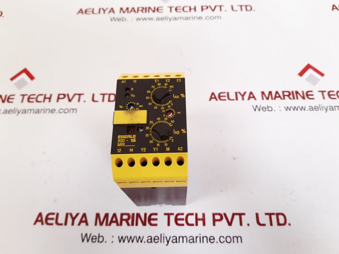 Eberle 800 15 144 100 current monitoring relay mri 800-15