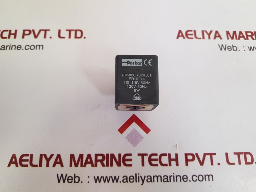 Parker 483510s5 xs03xs5f solenoid valve coil