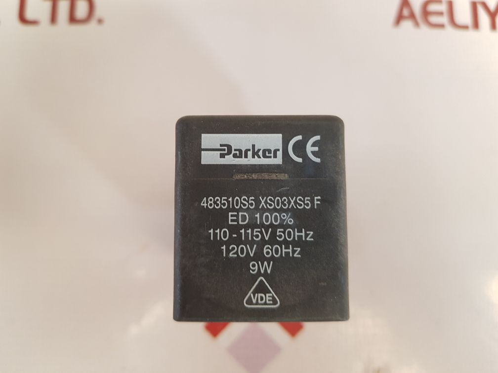 Parker 483510s5 xs03xs5f solenoid valve coil