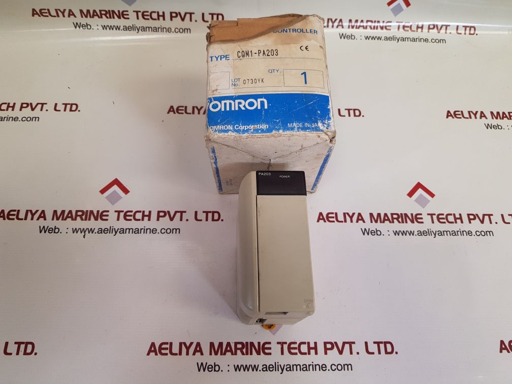 Omron cqm1-pa203 power supply unit