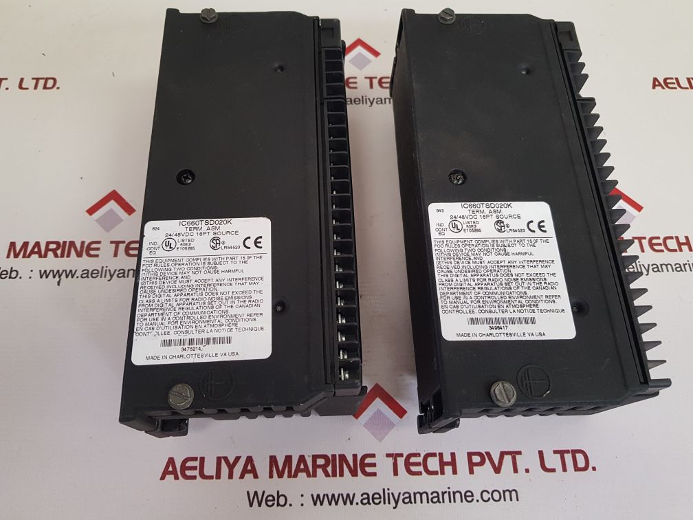 Ge fanuc genius ic660tsd020k/ic660ebd020t electronic assembly module