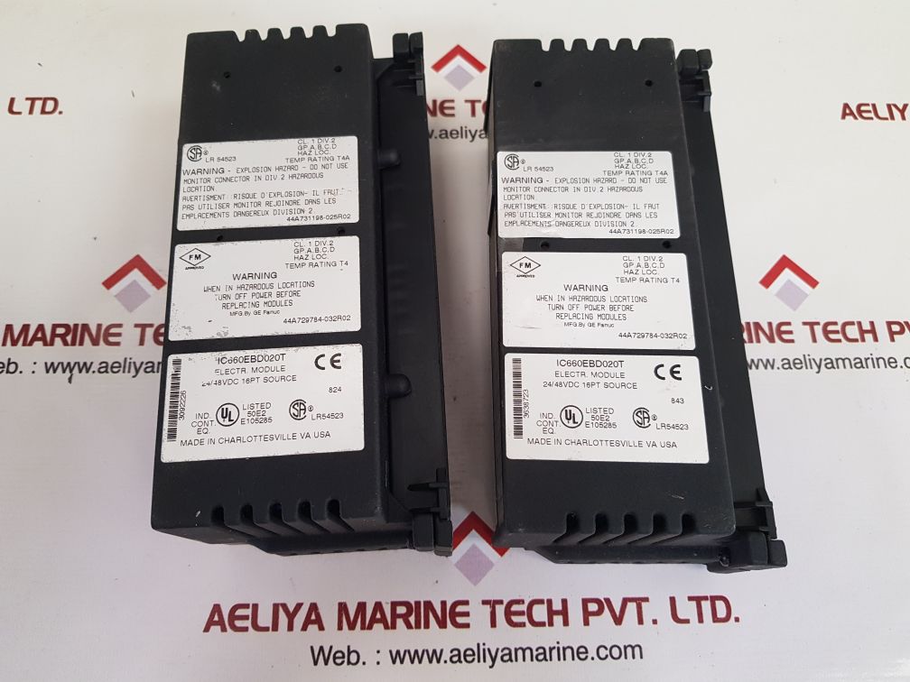 Ge fanuc genius ic660tsd020k/ic660ebd020t electronic assembly module