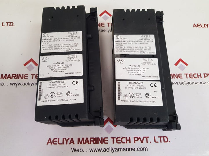 Ge fanuc genius ic660tsd020k/ic660ebd020t electronic assembly module