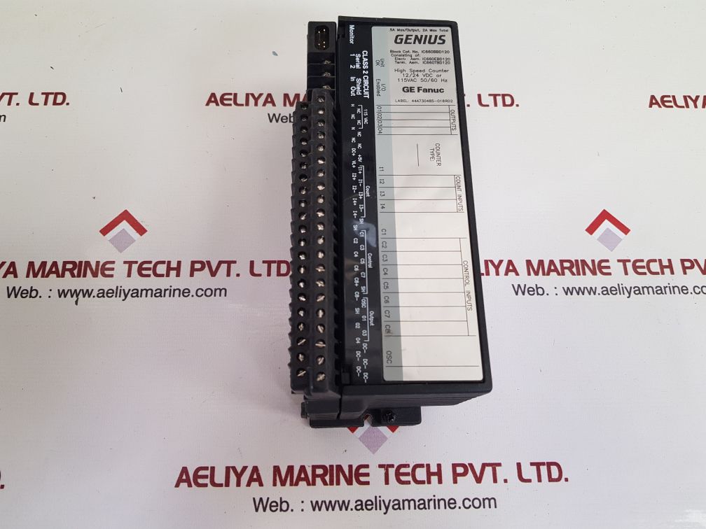 Ge fanuc ic660bbd120/ic660tbd120k high speed counter