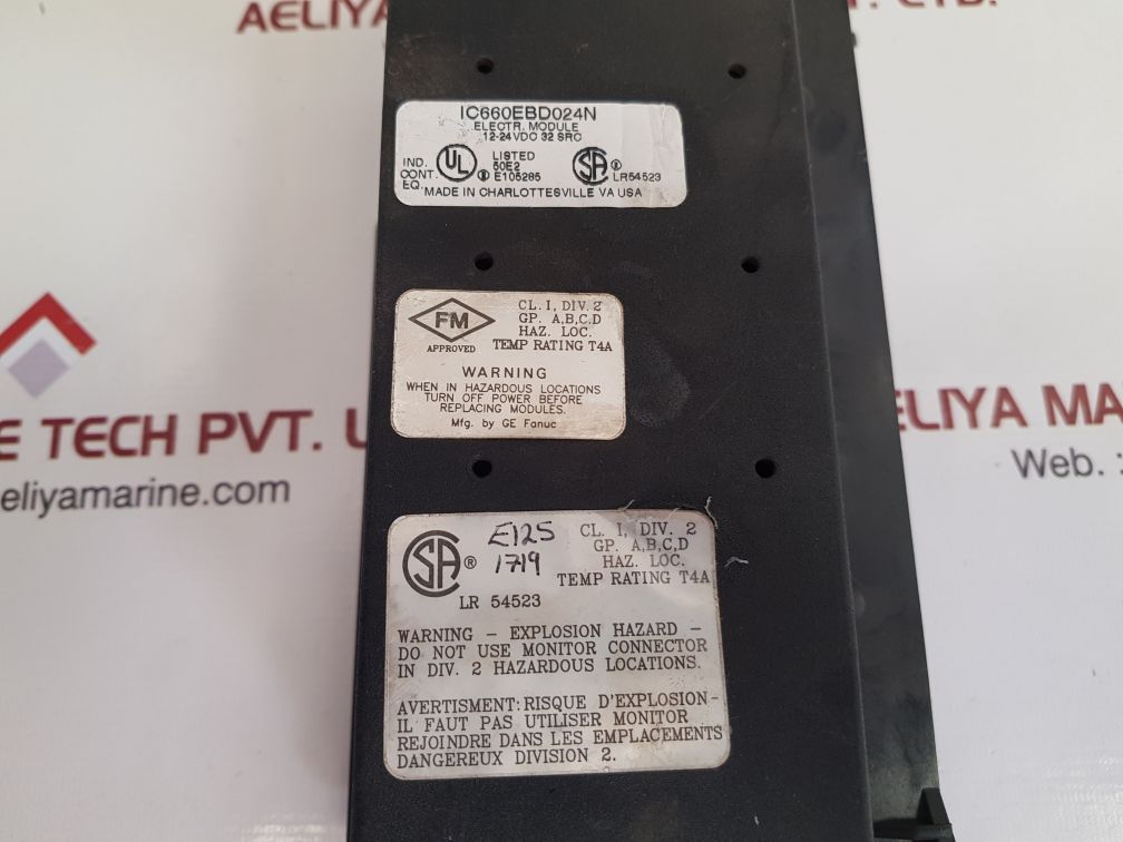 Ge fanuc ic660bbd024 i/o module 