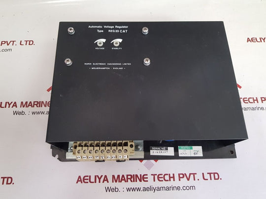 Roper electronic reg23 cat automatic voltage regulator