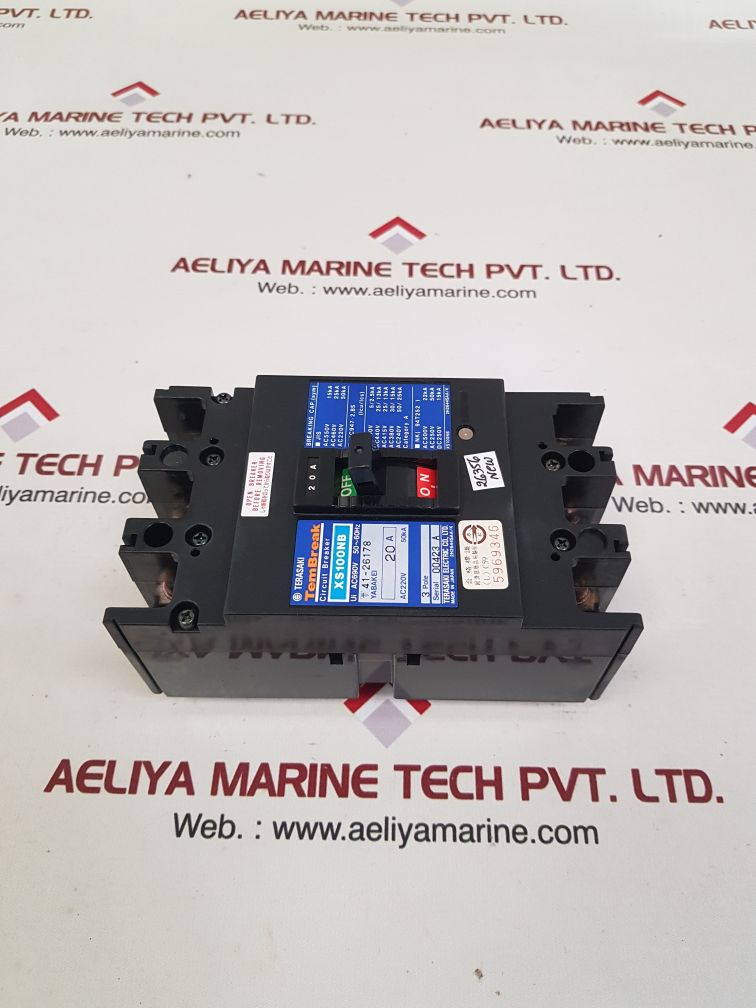Terasaki xs100nb circuit breaker 20a