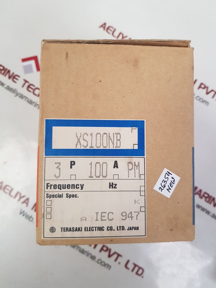 Terasaki xs100nb circuit breaker 100a
