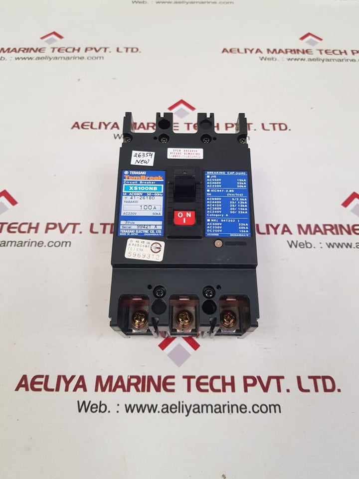Terasaki xs100nb circuit breaker 100a