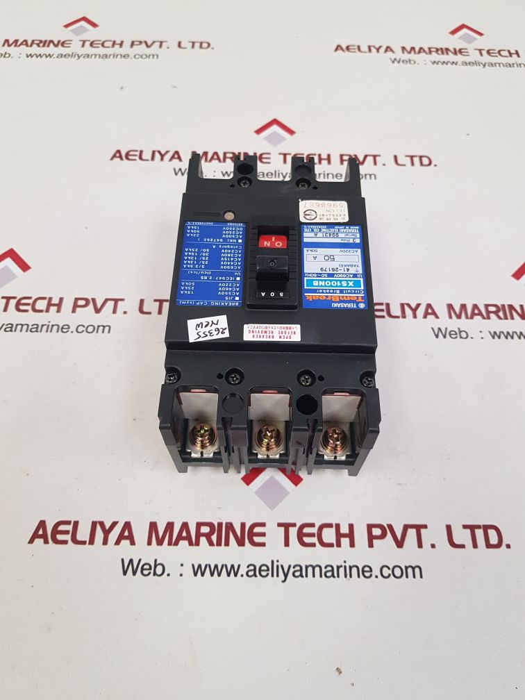 Terasaki xs100nb circuit breaker 50a