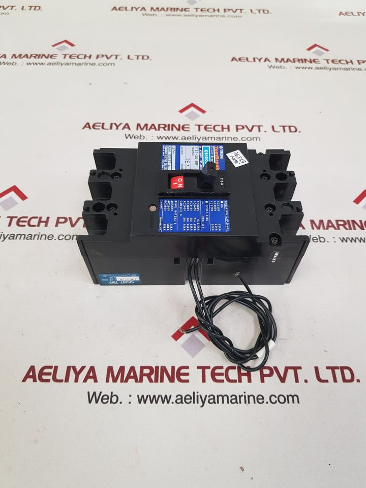 Terasaki xs100nb circuit breaker 75a