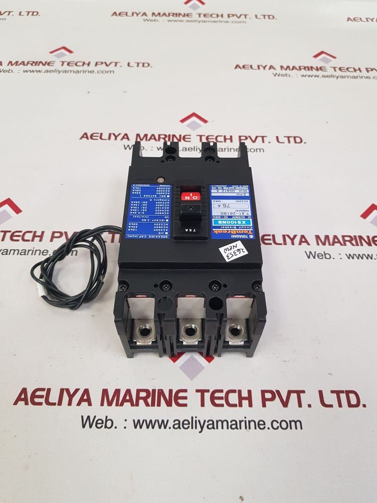Terasaki xs100nb circuit breaker 75a