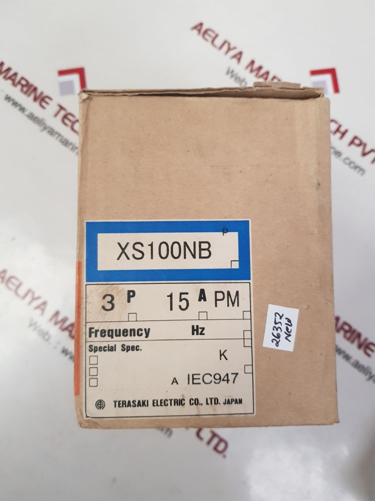 Terasaki xs100nb tembreak circuit breaker 15a