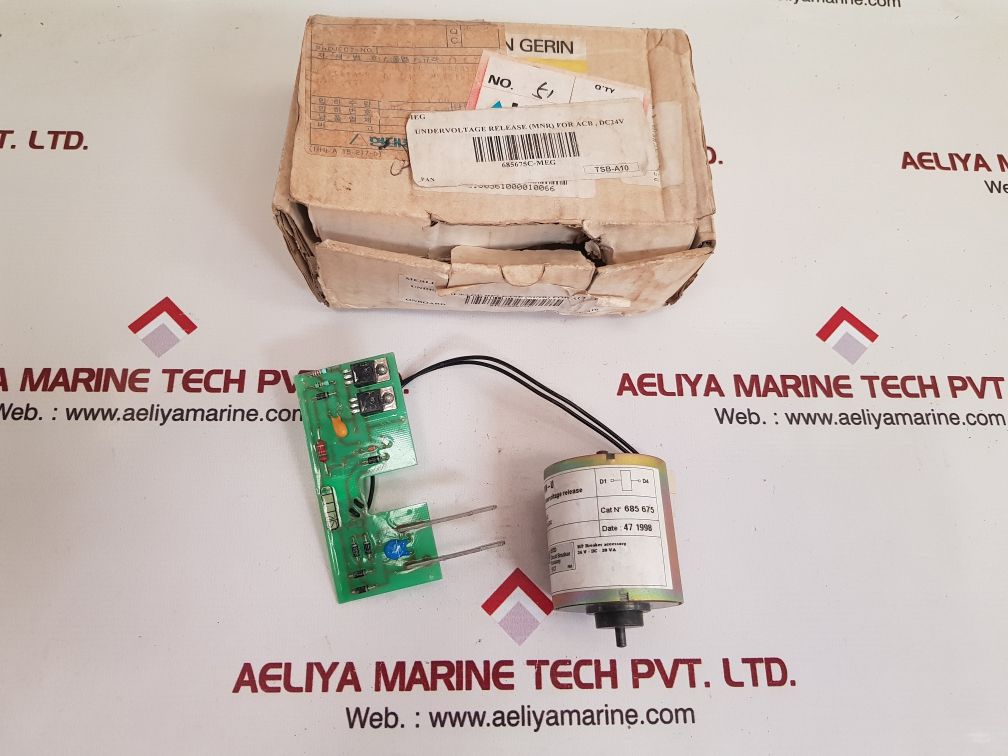Merlin gerin 685 675 circuit breaker closing coils 24v-dc-20va
