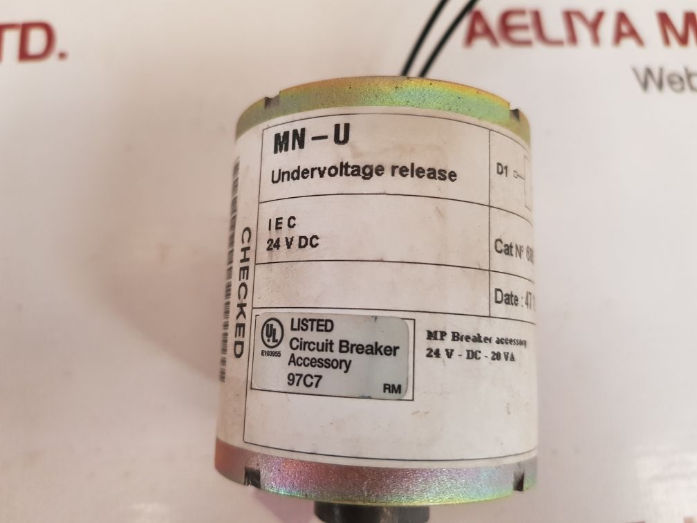 Merlin gerin 685 675 circuit breaker closing coils 24v-dc-20va
