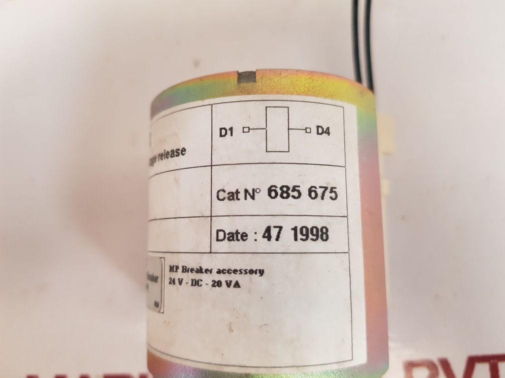 Merlin gerin 685 675 circuit breaker closing coils 24v-dc-20va
