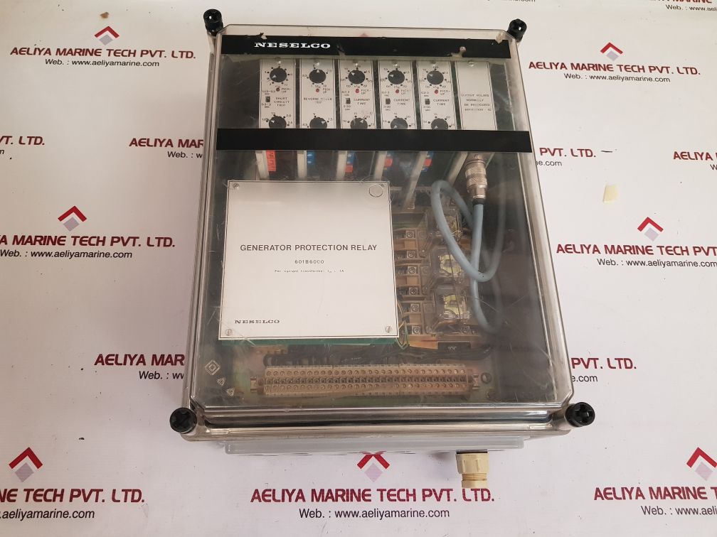 Neselco 601b6000 generator protection relay
