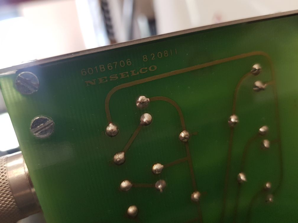 Neselco 601b6000 generator protection relay