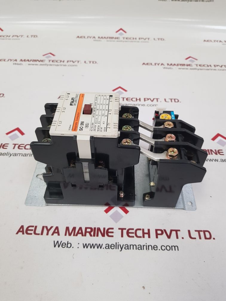 Fuji electric sc-3n(65) contactor with thermal overload relay