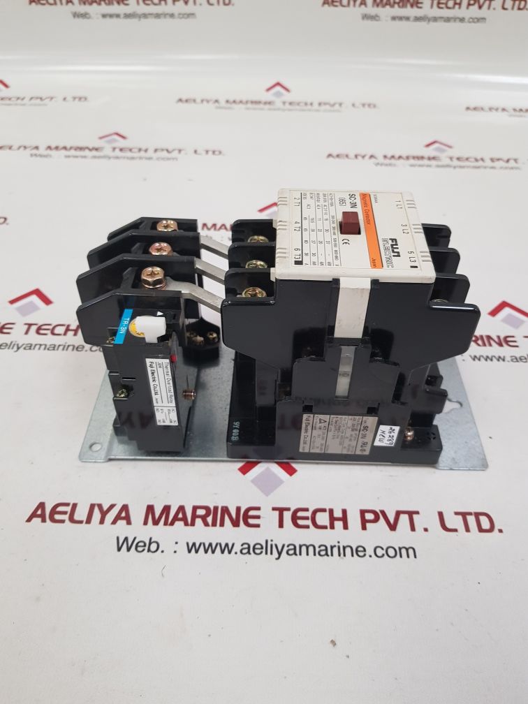Fuji electric sc-3n(65) contactor with thermal overload relay