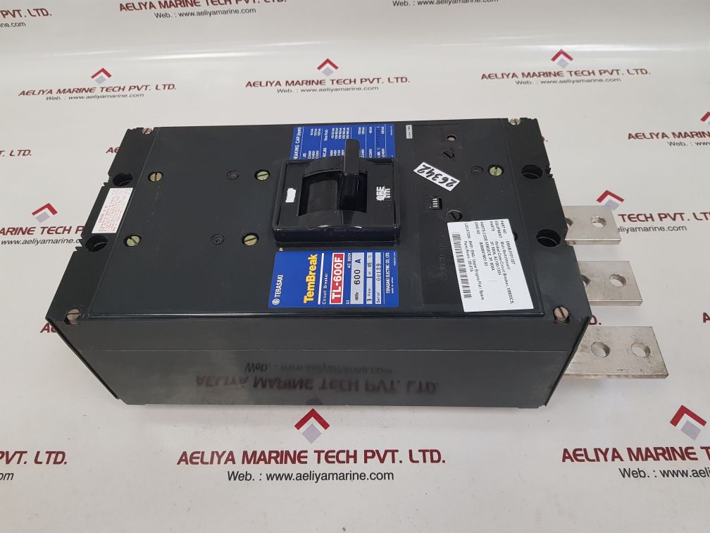 Terasaki tl-600f 3-pole circuit breaker 600a